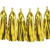 Tassel Folieguirlande 2 m GULD