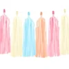 Tassel Guirlande mix Koral