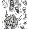 Tattoo Monokrom HOPE