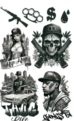 Tattoo - thugLife