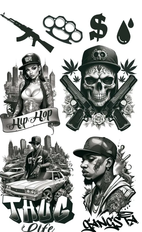Tattoo - thugLife