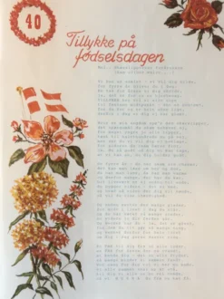 Tillykke på fødselsdagen 40