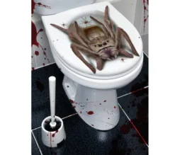 Toilet dekoration - Edderkop