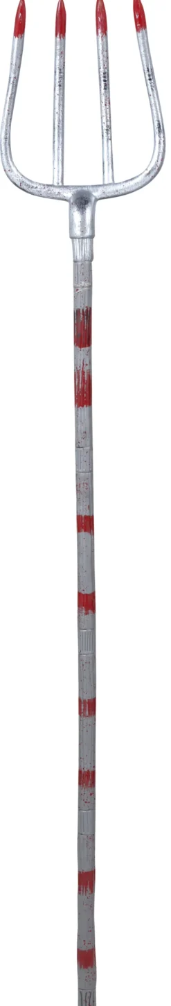 Trefork blodig