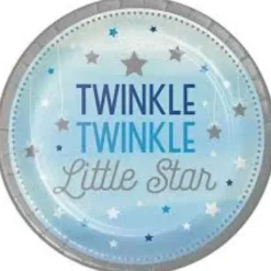 Twinkle little star Paptallerkener