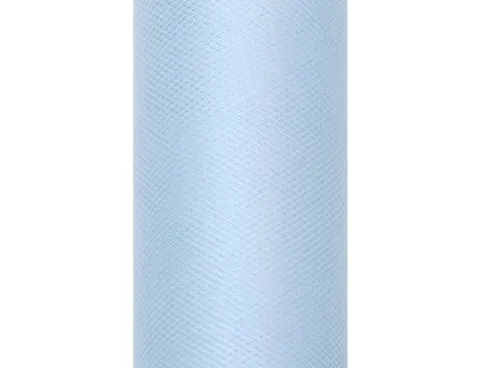 Tyl rulle Lyseblå pastel