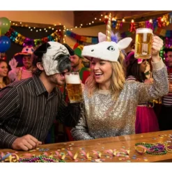 Unicorn Plys Halvmaske