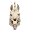 Unicorn Skull Latexmaske