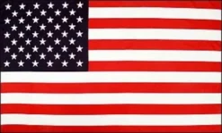 USA Papirflag på pind, A4