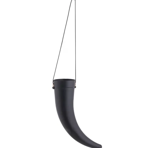 Viking Drikkehorn sort
