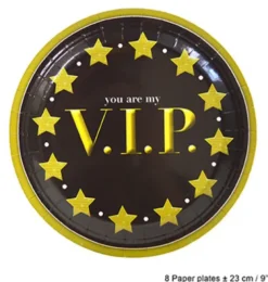 Vip tallerkener 8 stk.