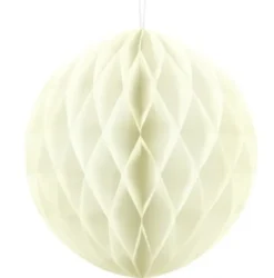 Vævbold ø 40 cm Creme