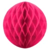 Vævbold ø 40 cm mørk Pink