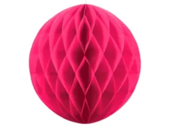 Vævbold ø 10 cm Mørk pink