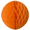 Vævbold ø 30 cm Orange