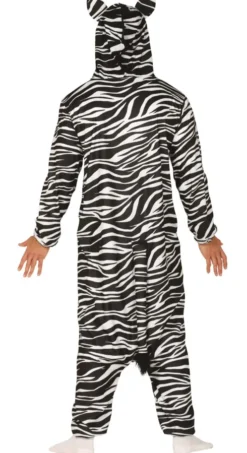 Zebra kostume jumpsuit