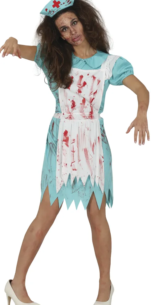 Zombie Sygeplejerske Kostume